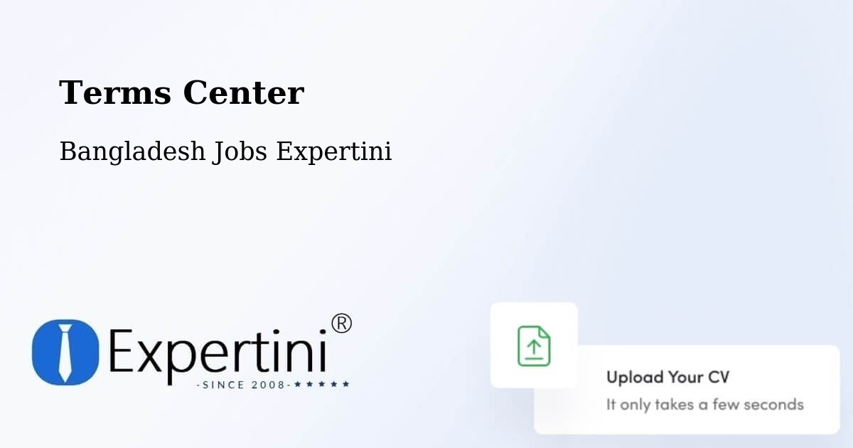 Terms of Service – Gaibandha - Bangladesh Jobs Expertini